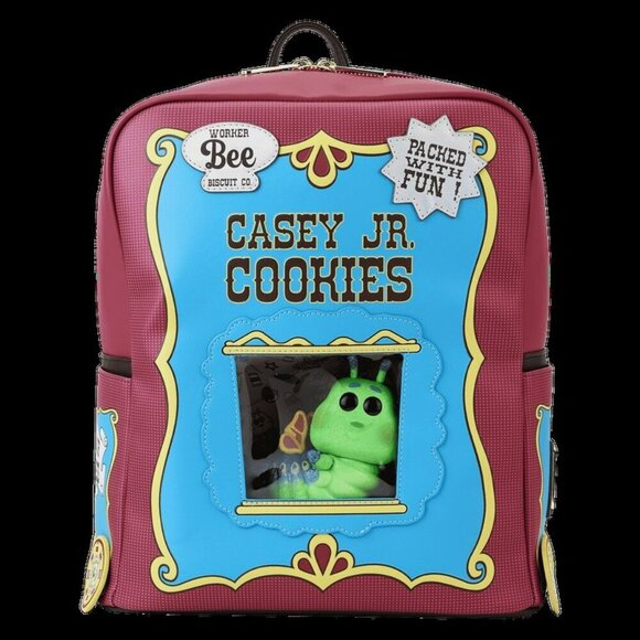 Loungefly Handbags - Pixar SDCC Limited Edition Heimlich Pop! and Bag Bundle NWT​